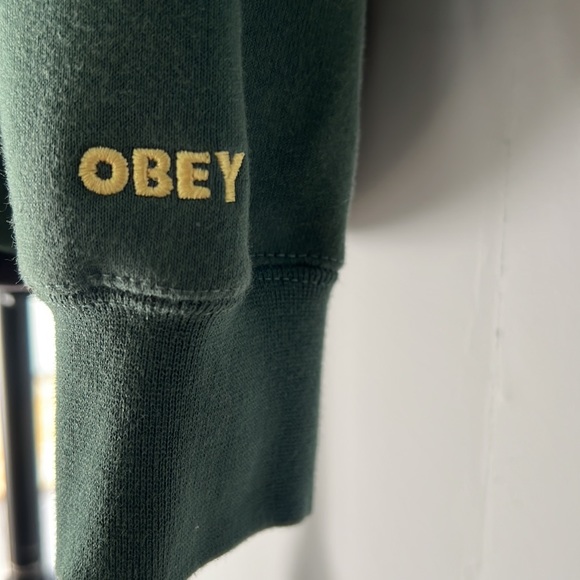 NWT ✨Zen Hoodie by OBEY 🍃 in Dark Cedar - Picture 9 of 9